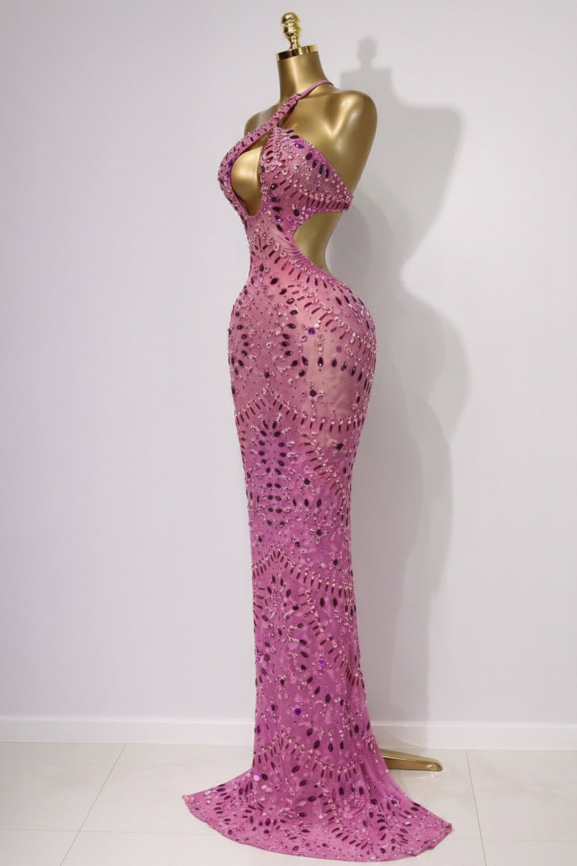 VESTIDO PINK CRYSTAL