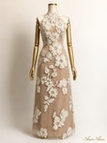 VESTIDO PRINCESA JARDÍN BORDA