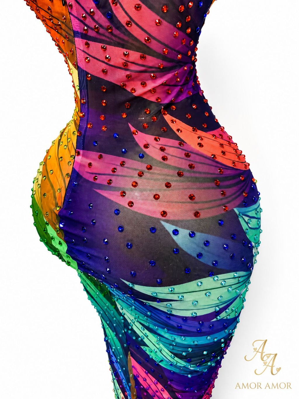 VESTIDO SEXY CUELLO EN V, BRILLANTE CON CRISTALES, TELA ELÁSTICA, SEXY EN CADA PASO