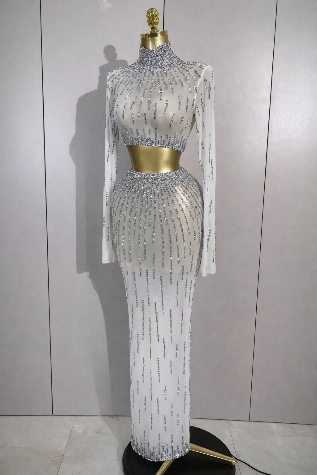 conjunto de crystales strech
