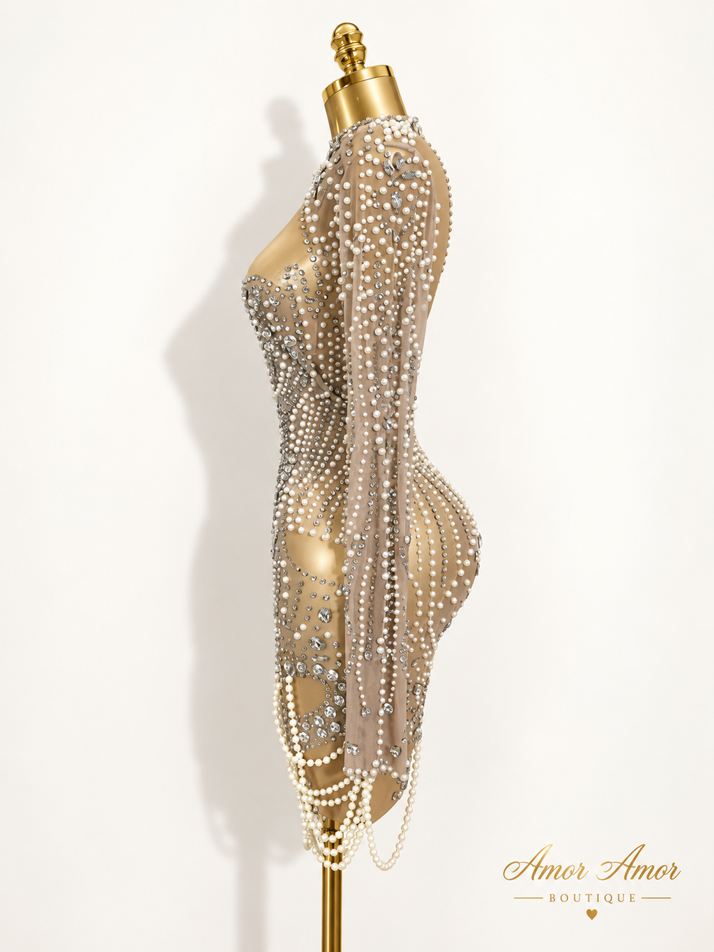 VESTIDO ROYAL PEARL DIAMOND
