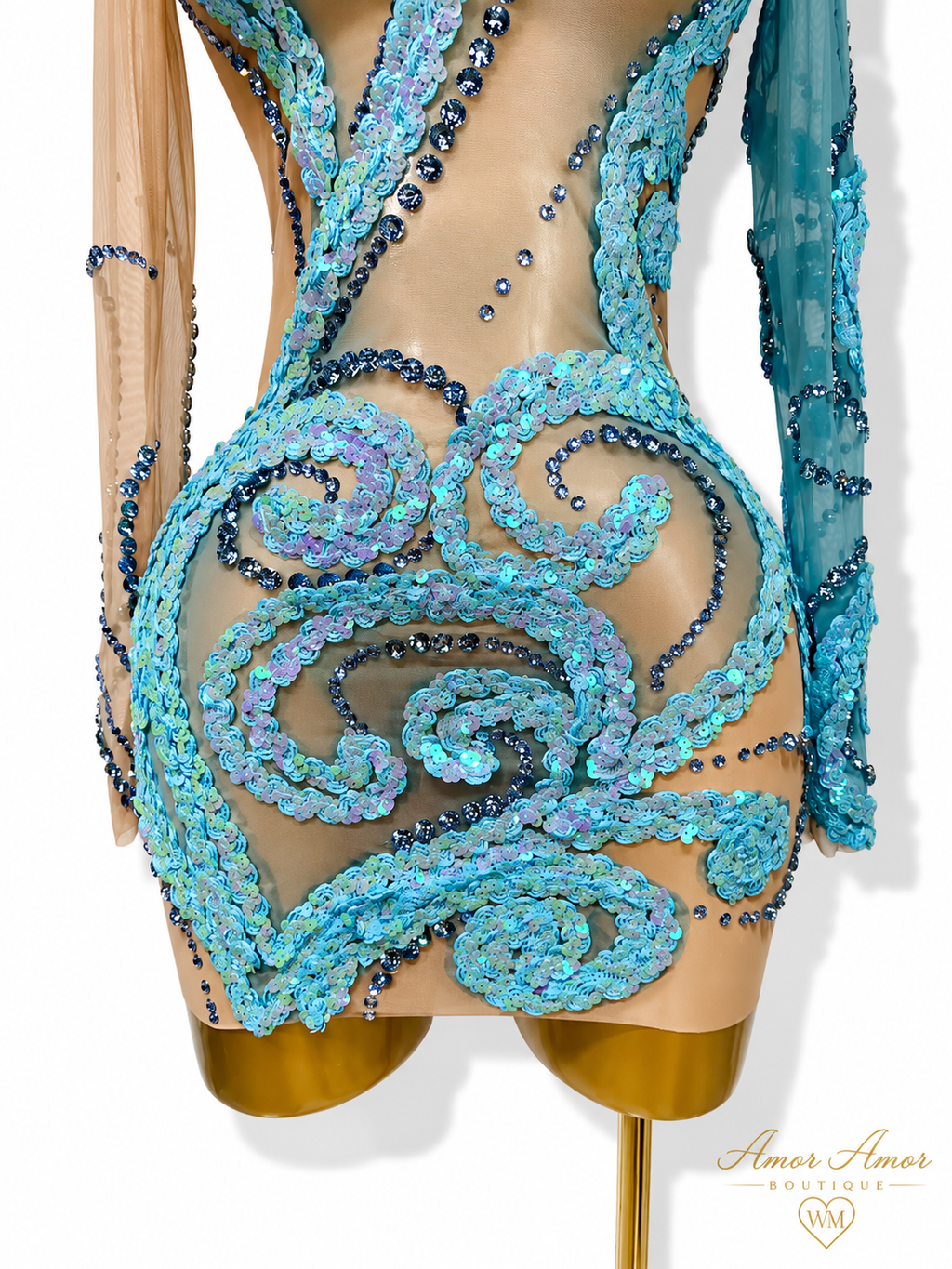 Vestido Celestial Crystal