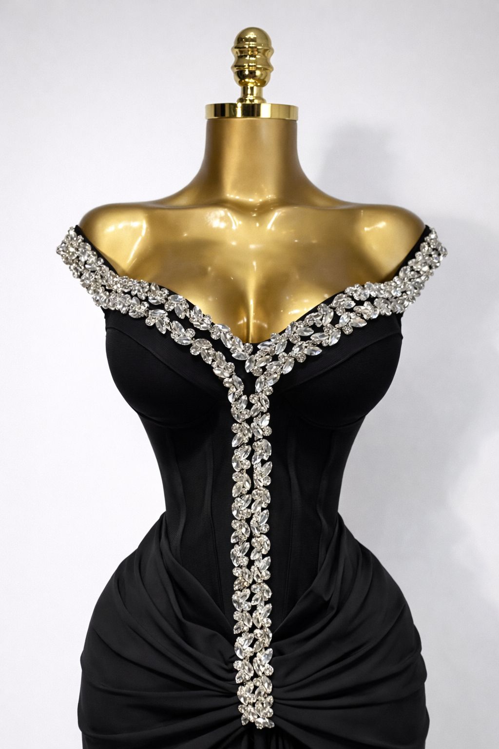 VESTIDO OBSIDIANA CRISTAL