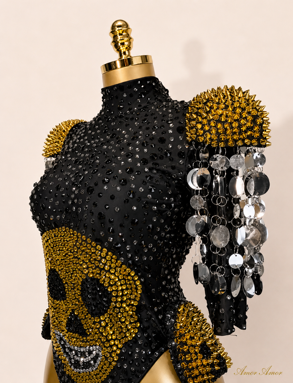 DISFRAZ BODY "GOLDEN SKULL" - EDICIÓN HALLOWEEN COUTURE