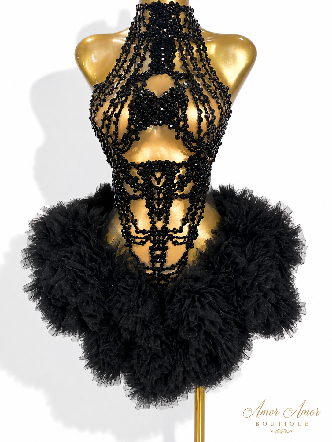Vestido Reina Obsidiana