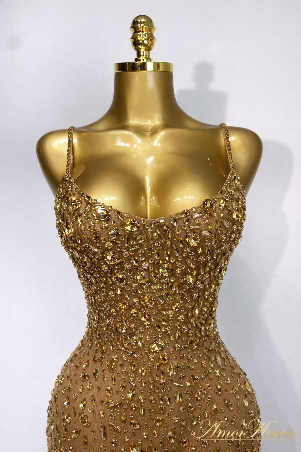 Vestido ajustado de malla Sexy con cristales   de lujo para mujer, vestido de fiesta de cóctel de noche de cumpleaños, traje de escenario para Club de alfombra roja.