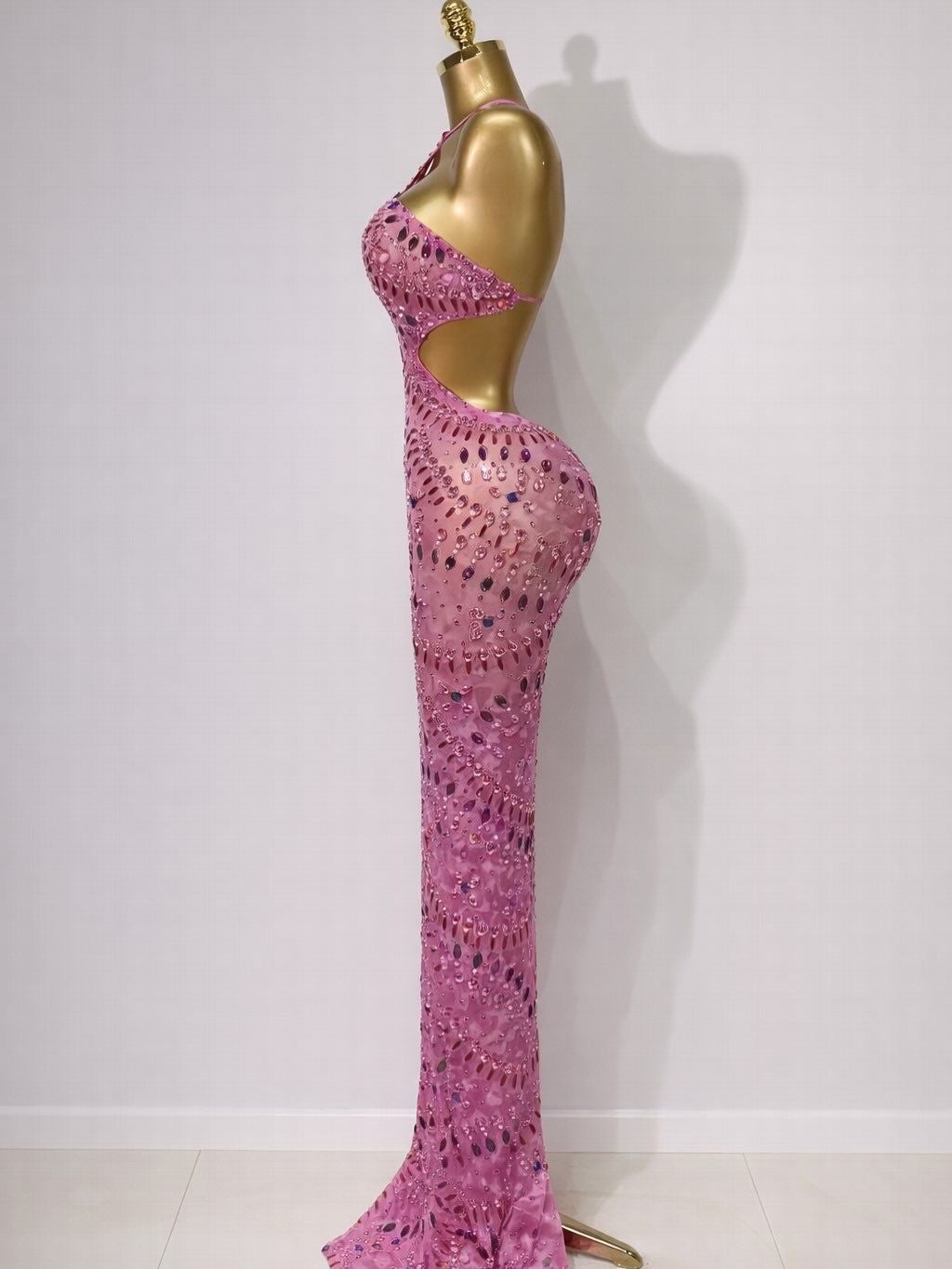 VESTIDO PINK CRYSTAL
