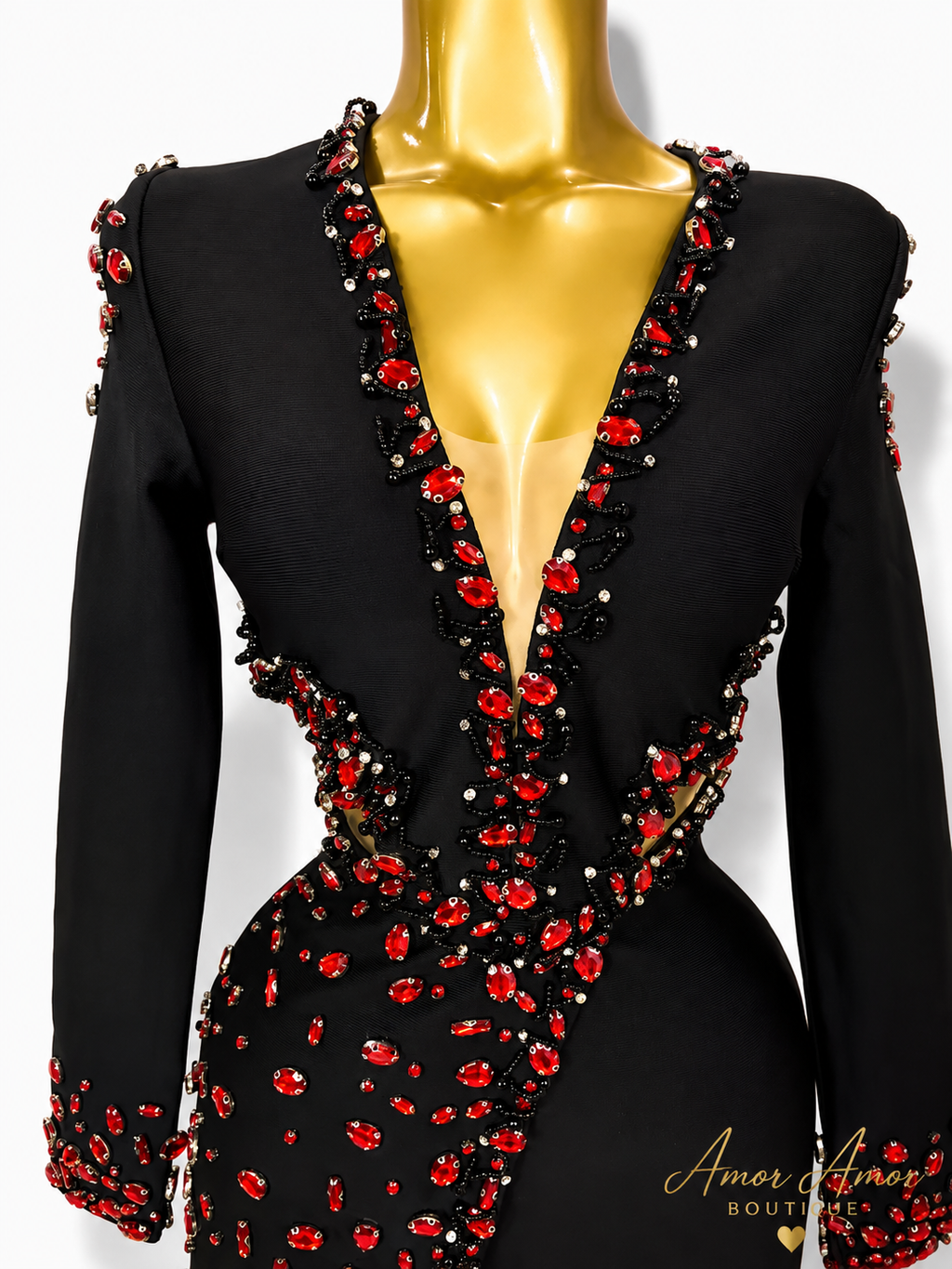 Vestido Rubí Noir