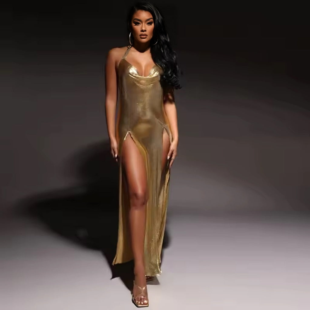 Vestido Silver Éclat
