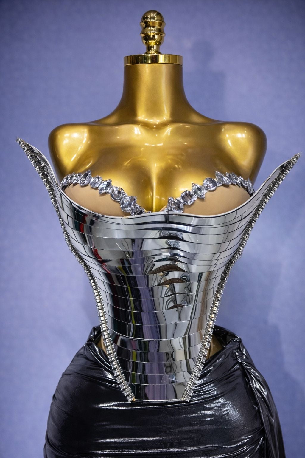 Conjunto de dos piezas de Top Sexy con lentejuelas brillantes para mujer, traje de escenario para fiesta de celebración, cumpleaños, actuación