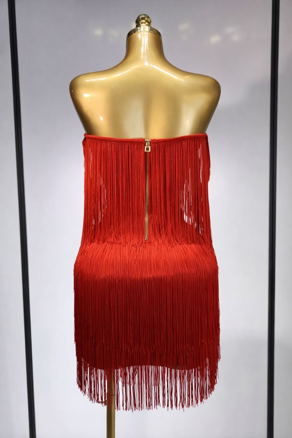 Bandaje vestido flecos