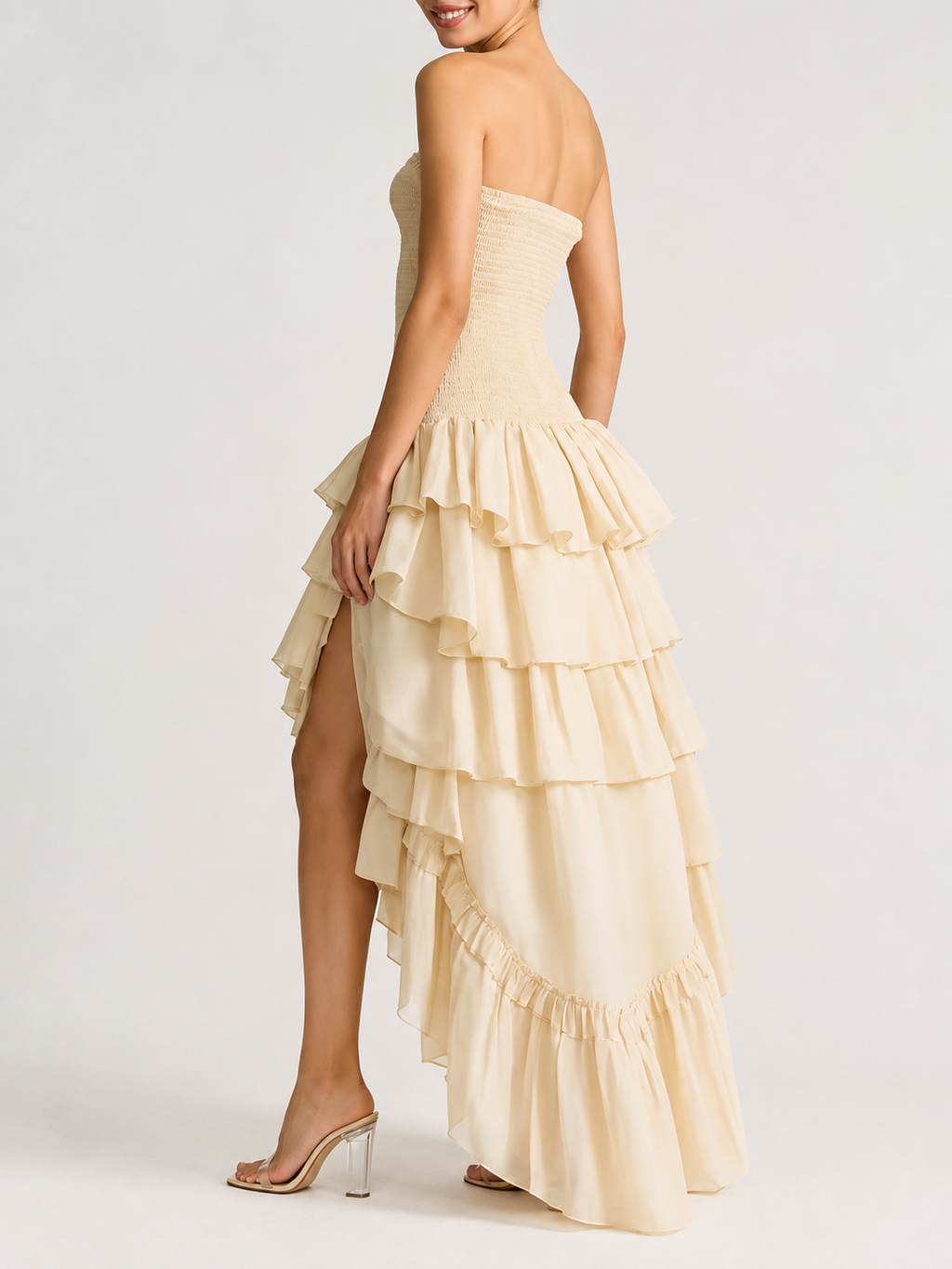 VESTIDO PRINCESA CASCADE