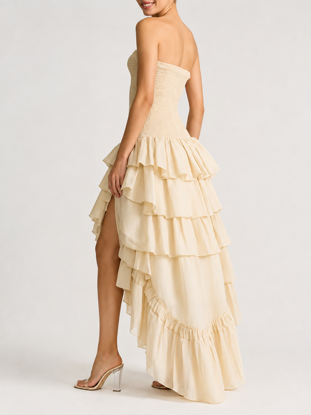 VESTIDO PRINCESA CASCADE