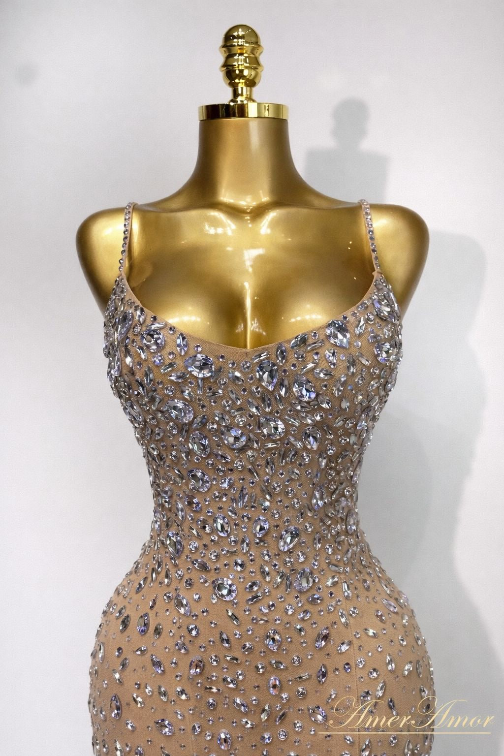 Vestido Crystal Elegance