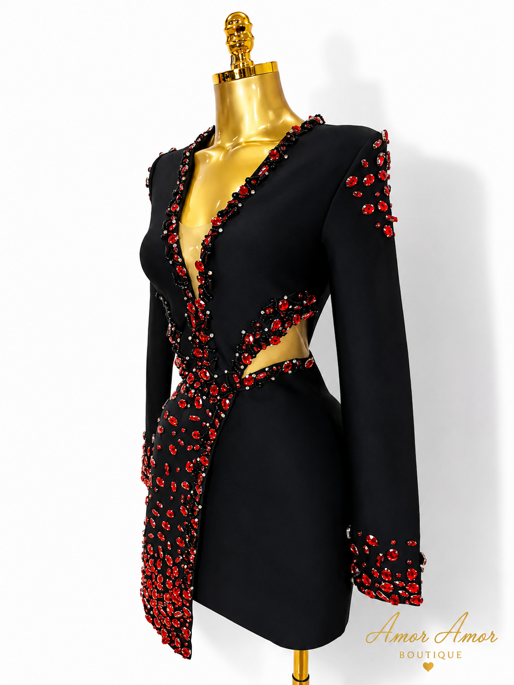 Vestido Rubí Noir