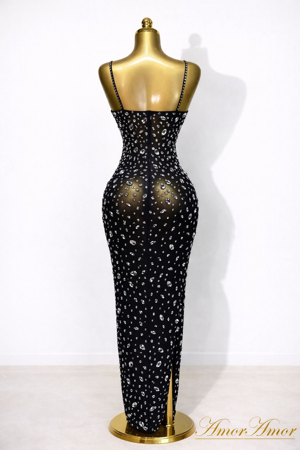 Vestido Crystal Elegance