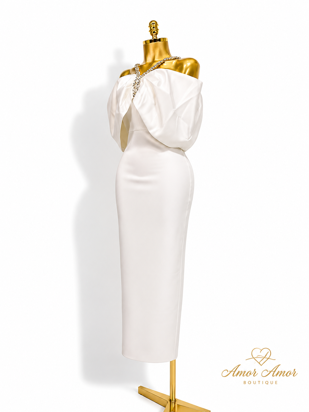 VESTIDO IVORY BANDAJE