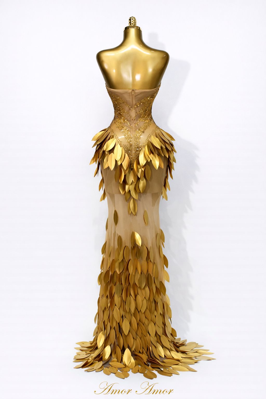 Vestido Golden Goddess