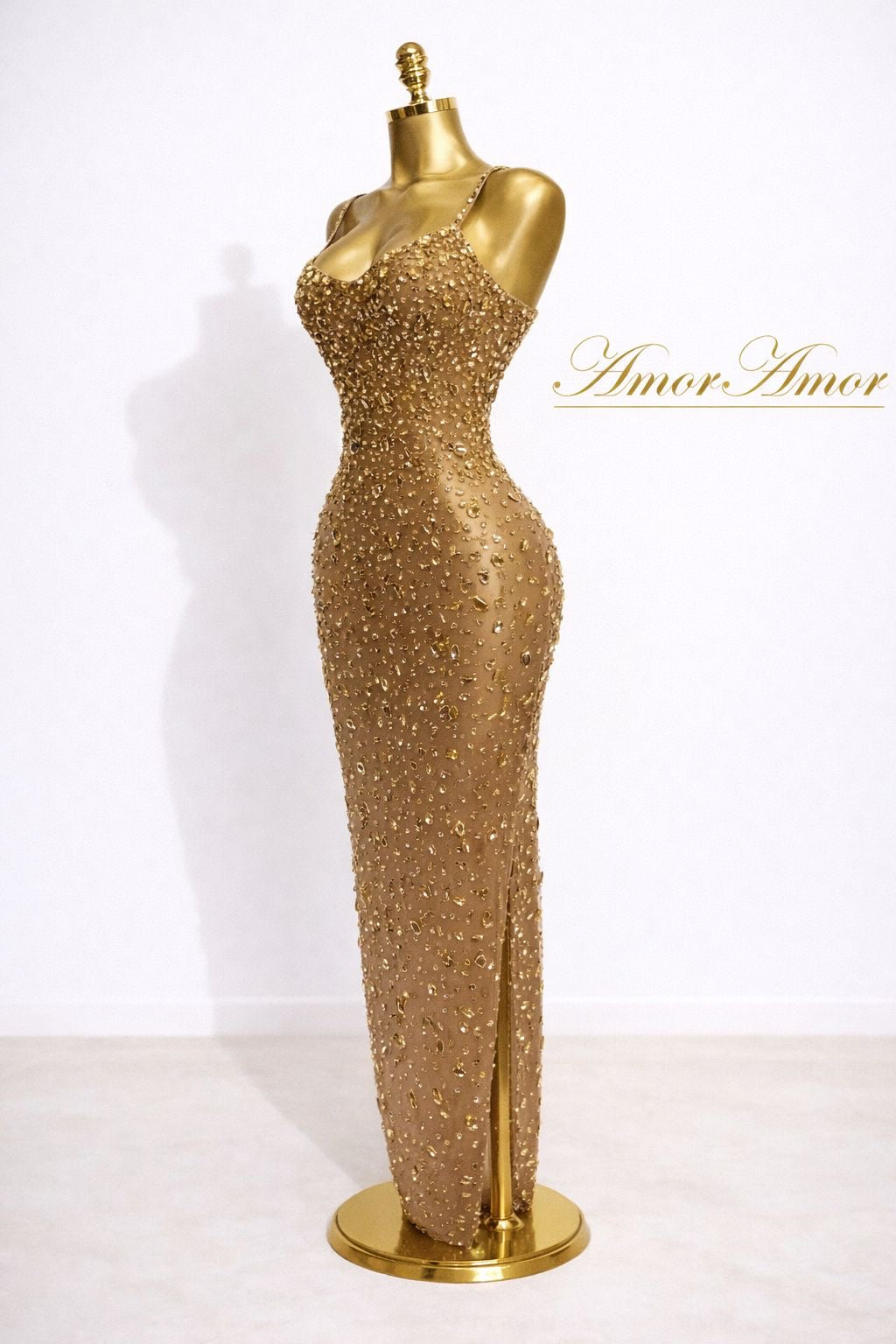 Vestido Crystal Elegance