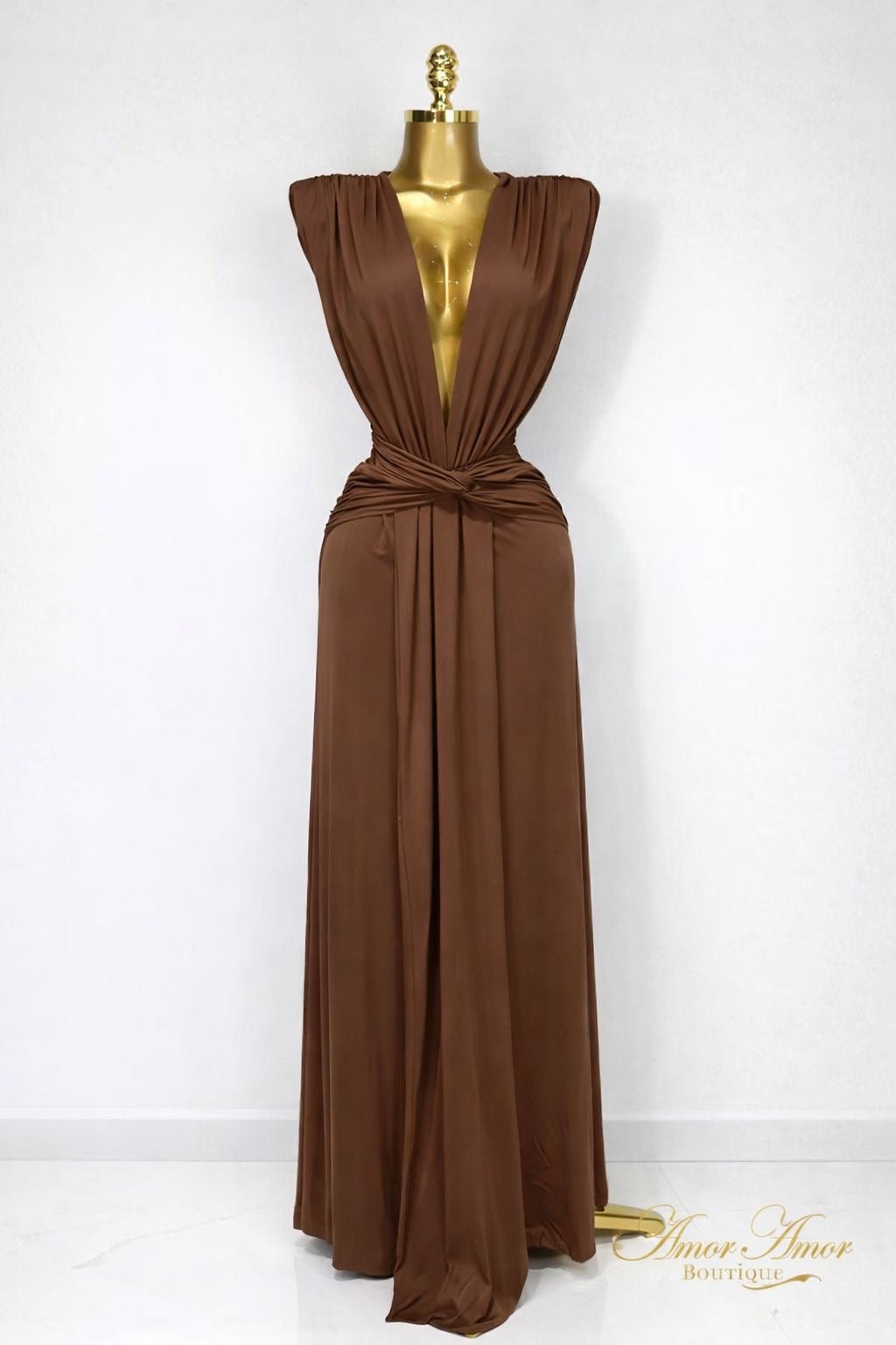 Vestido Mocha Divine
