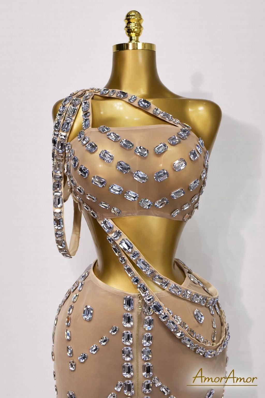 conjunto de dos piezas sin mangas vestidos de fiesta de noche traje para cumpleaños , sesión fotográfica