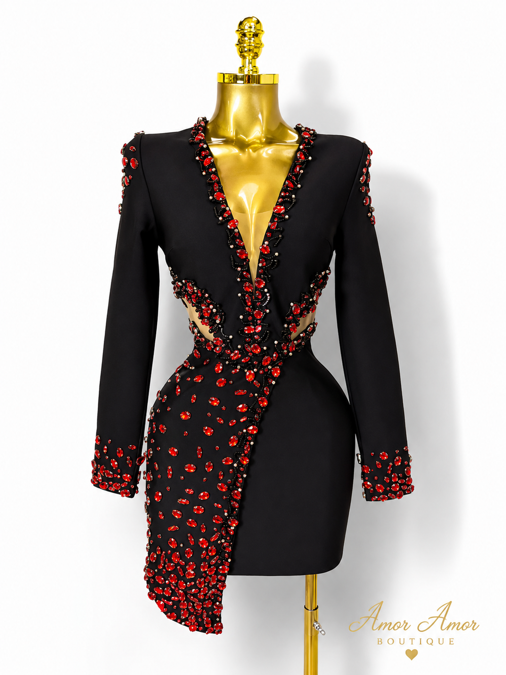 Vestido Rubí Noir