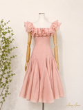VESTIDO PRINCESA OFF SHOULDER