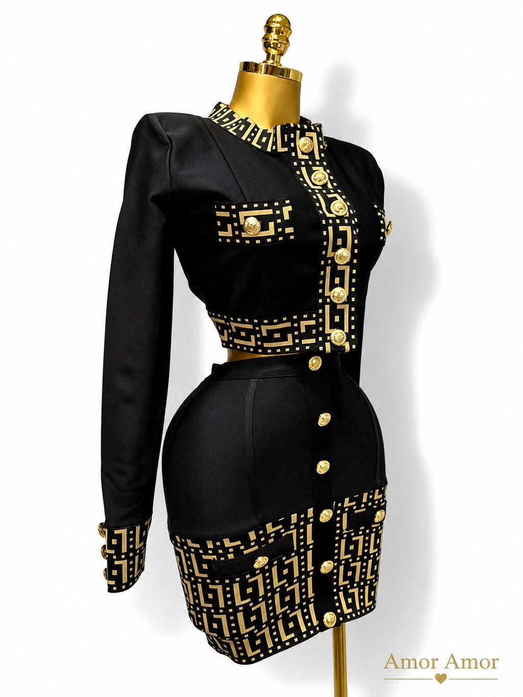 Conjunto Royal Noir