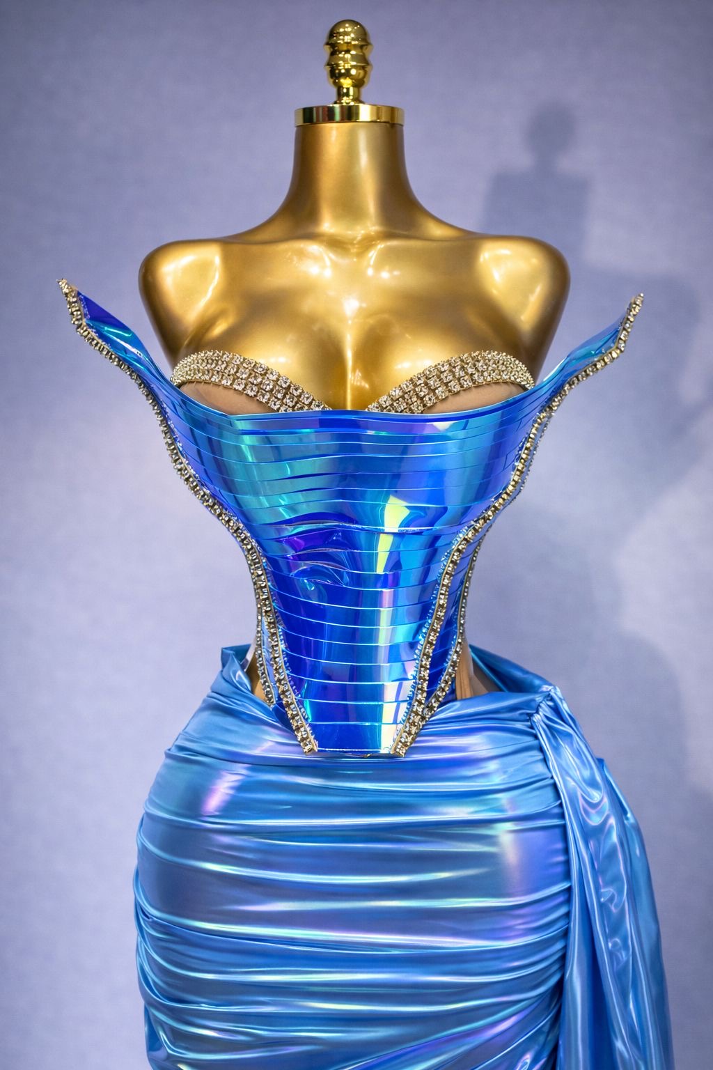 Conjunto de dos piezas de Top Sexy con lentejuelas brillantes para mujer, traje de escenario para fiesta de celebración, cumpleaños, actuación