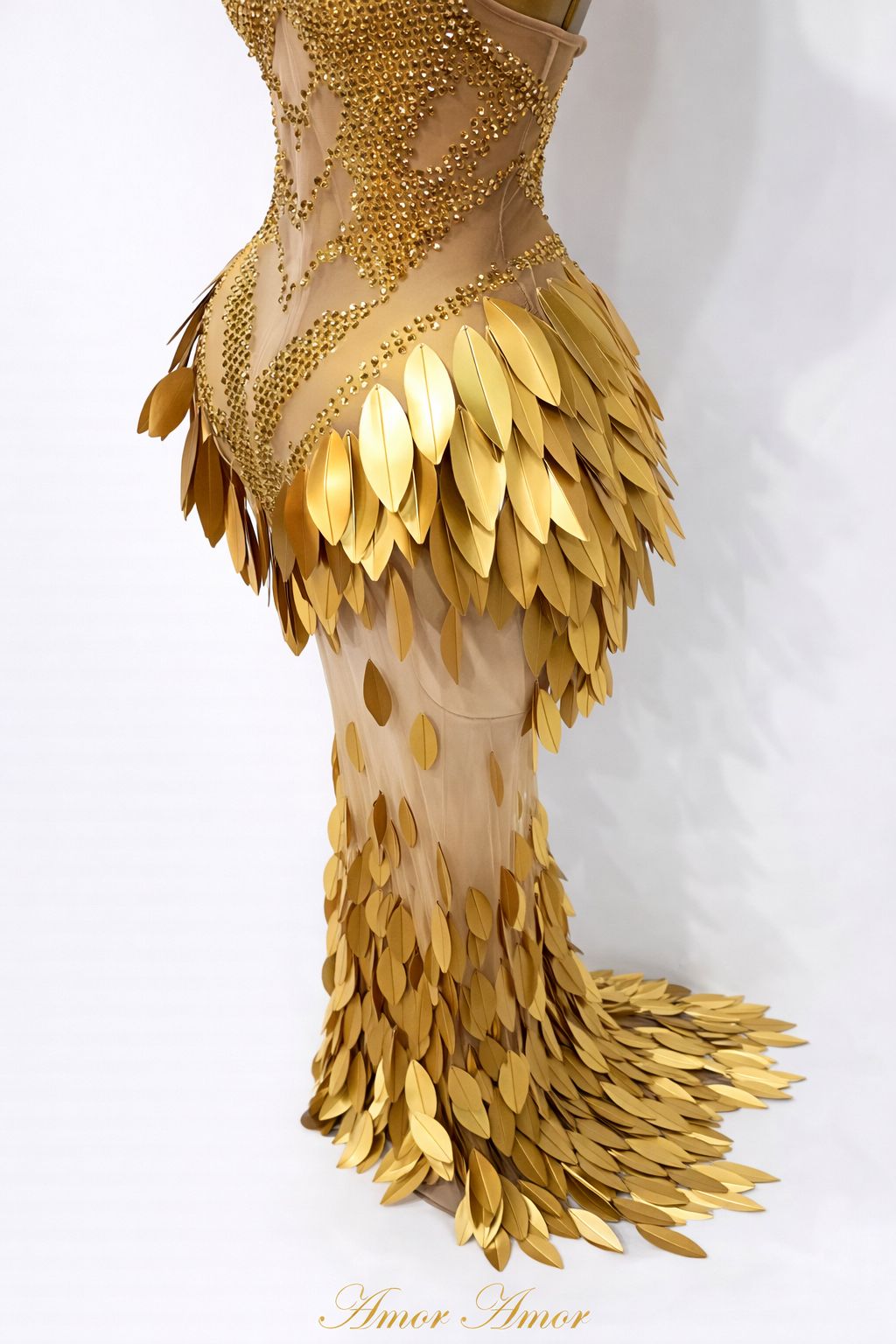 Vestido Golden Goddess