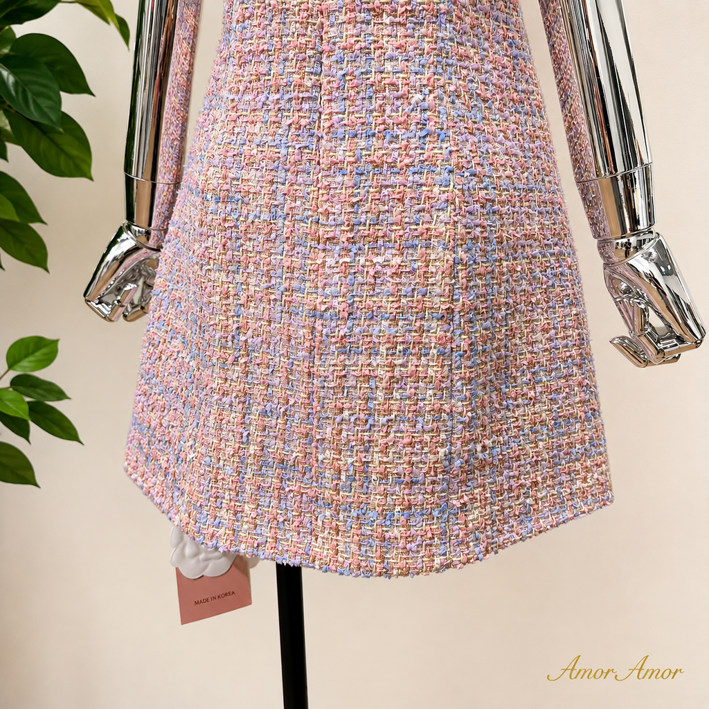 VESTIDO PRINCESA TWEED BOW