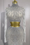 conjunto de crystales strech