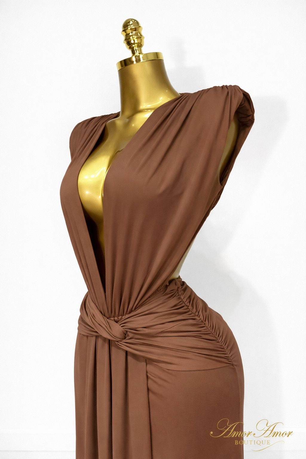 Vestido Mocha Divine