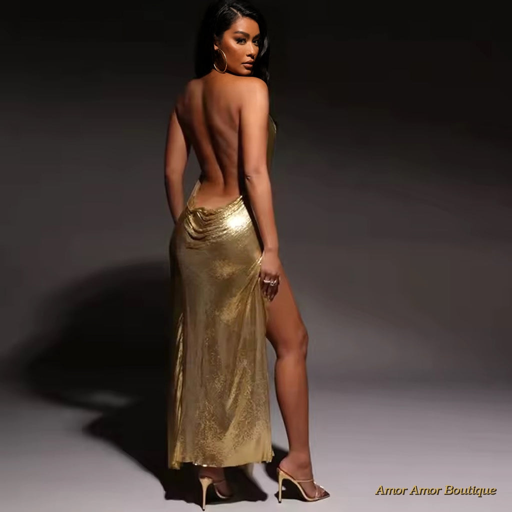 Vestido Silver Éclat