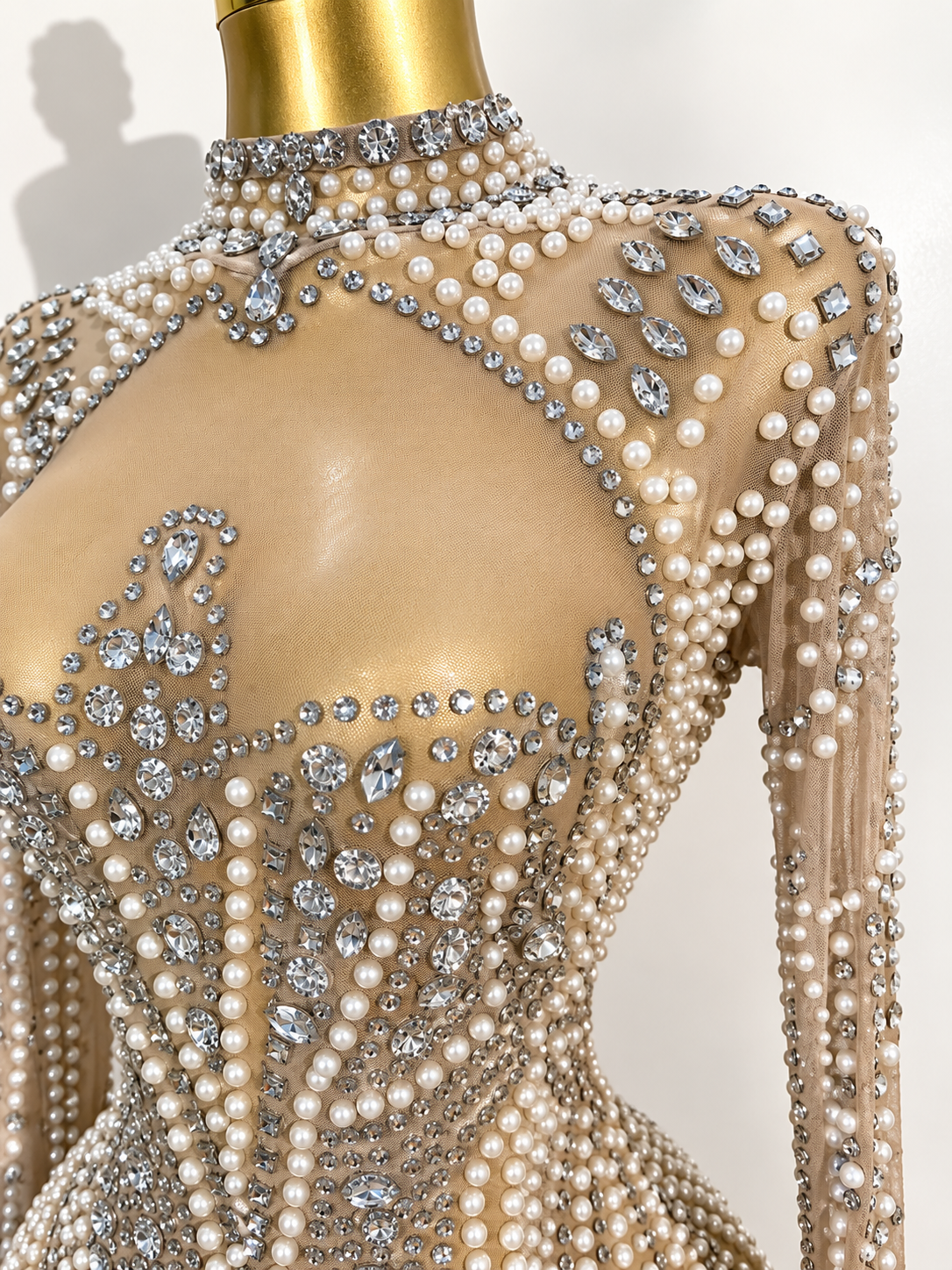 VESTIDO ROYAL PEARL DIAMOND