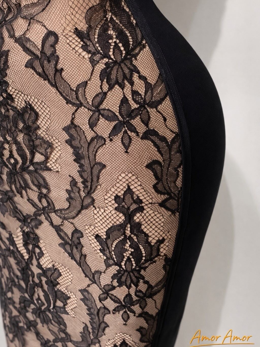 VESTIDO ENCAJE NOIR