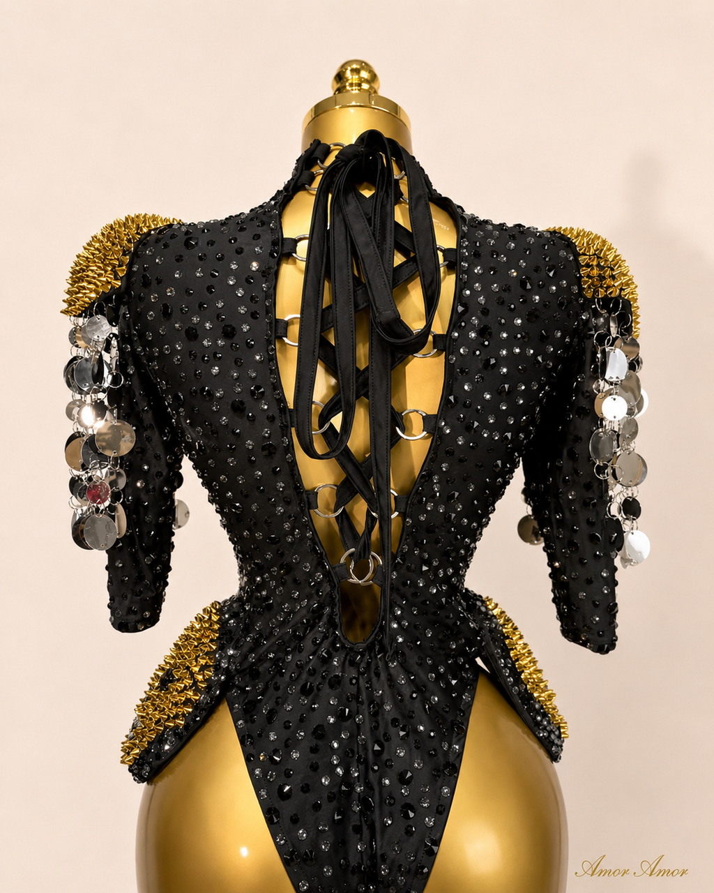 DISFRAZ BODY "GOLDEN SKULL" - EDICIÓN HALLOWEEN COUTURE