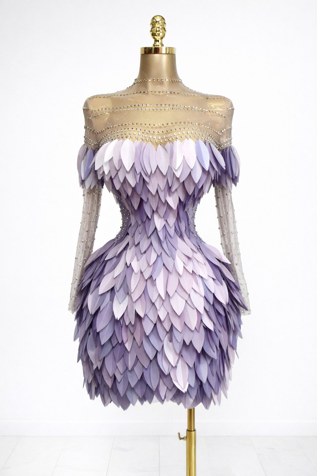 Vestido Lavender Plume