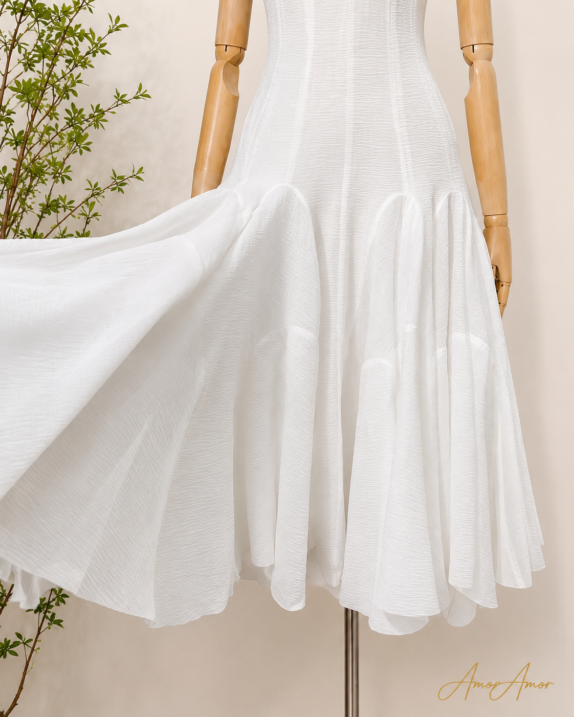 VESTIDO PRINCESA OFF SHOULDER