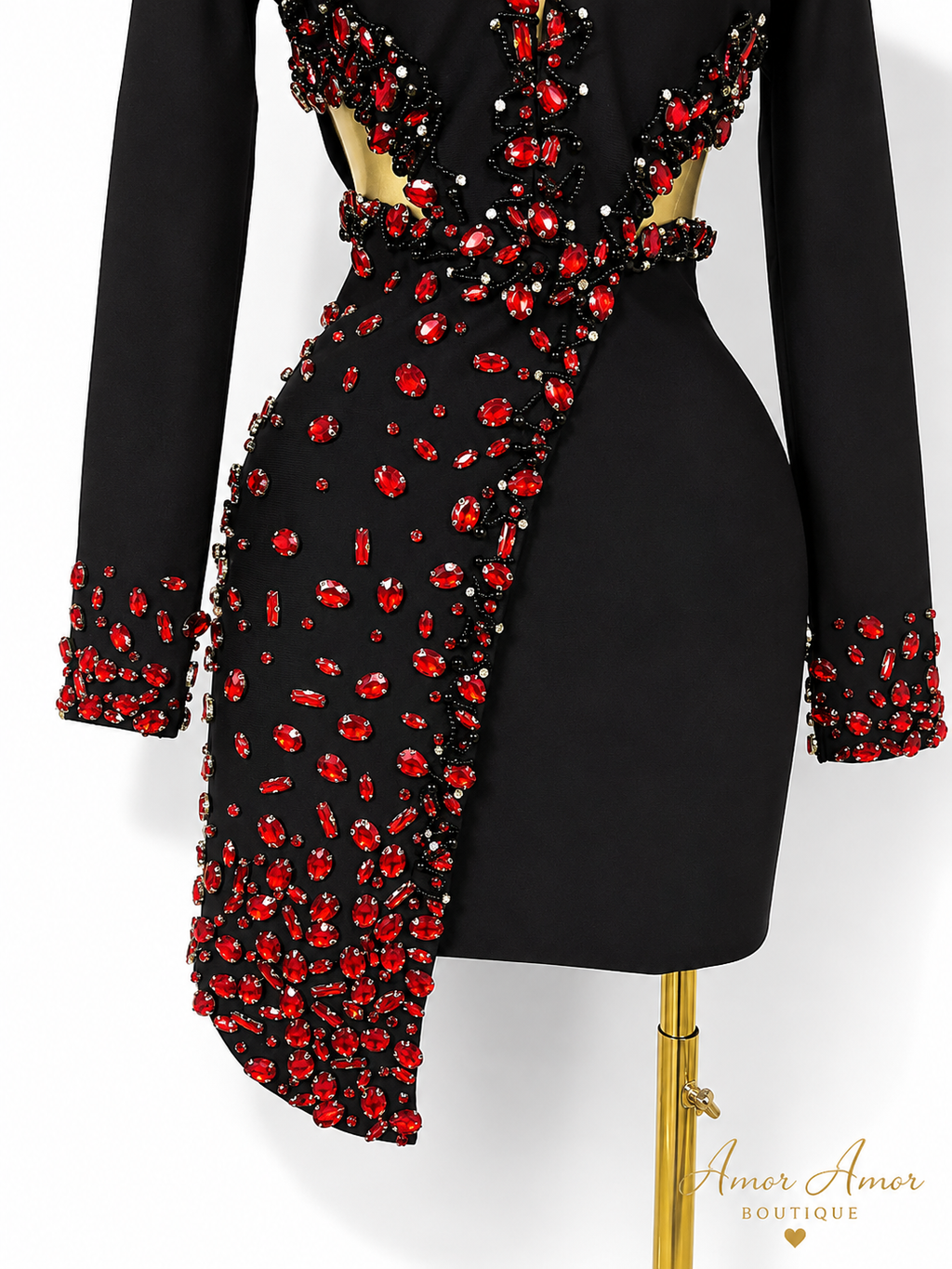 Vestido Rubí Noir