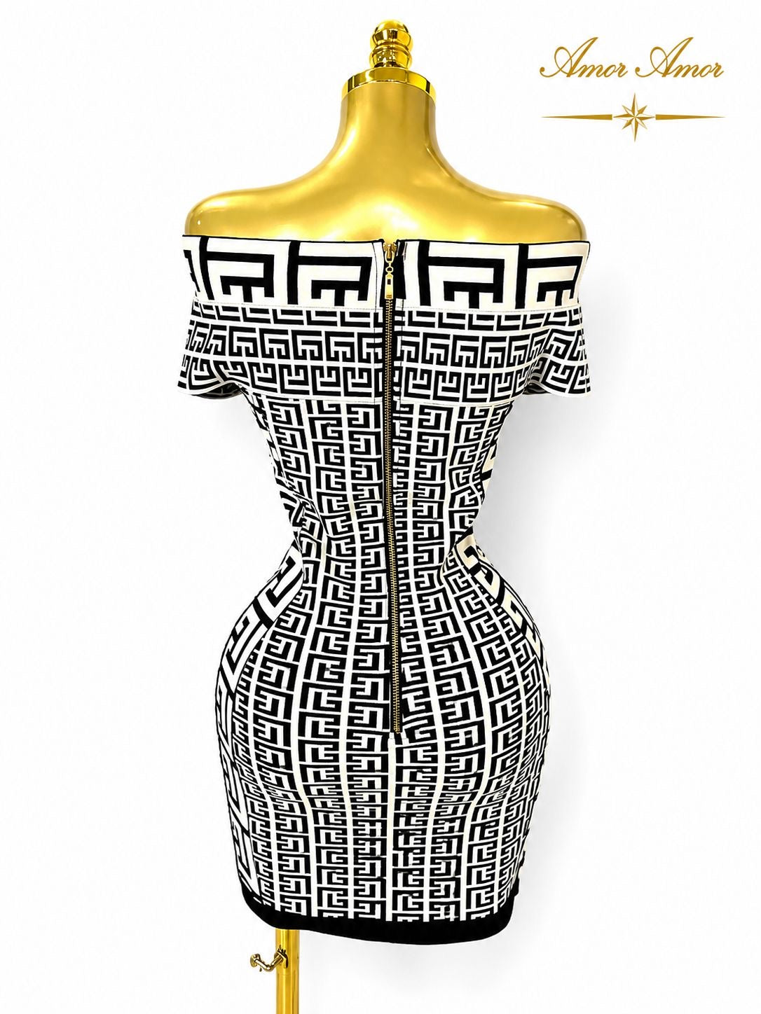 VESTIDO TELA BANDAJE, TELA TIPO FAJA, MANGAS CAÍDAS,  VESTIDO CON ALTA VERSATILIDAD