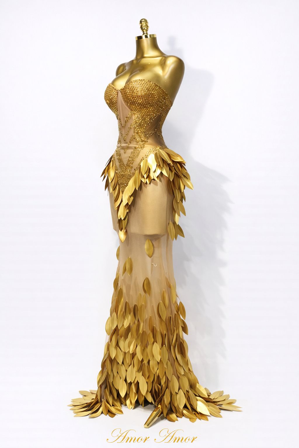 Vestido Golden Goddess