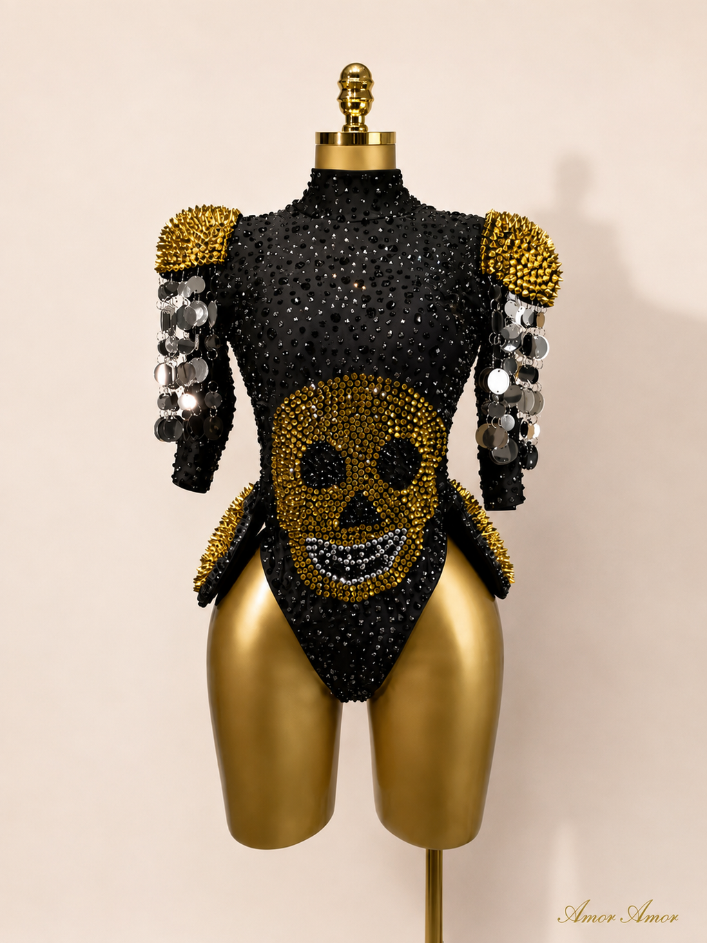 DISFRAZ BODY "GOLDEN SKULL" - EDICIÓN HALLOWEEN COUTURE
