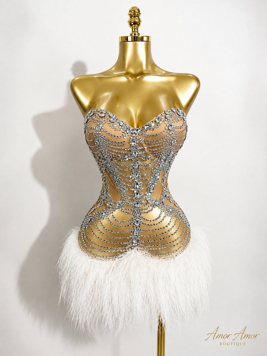 Vestido Corset Élite Crystal
