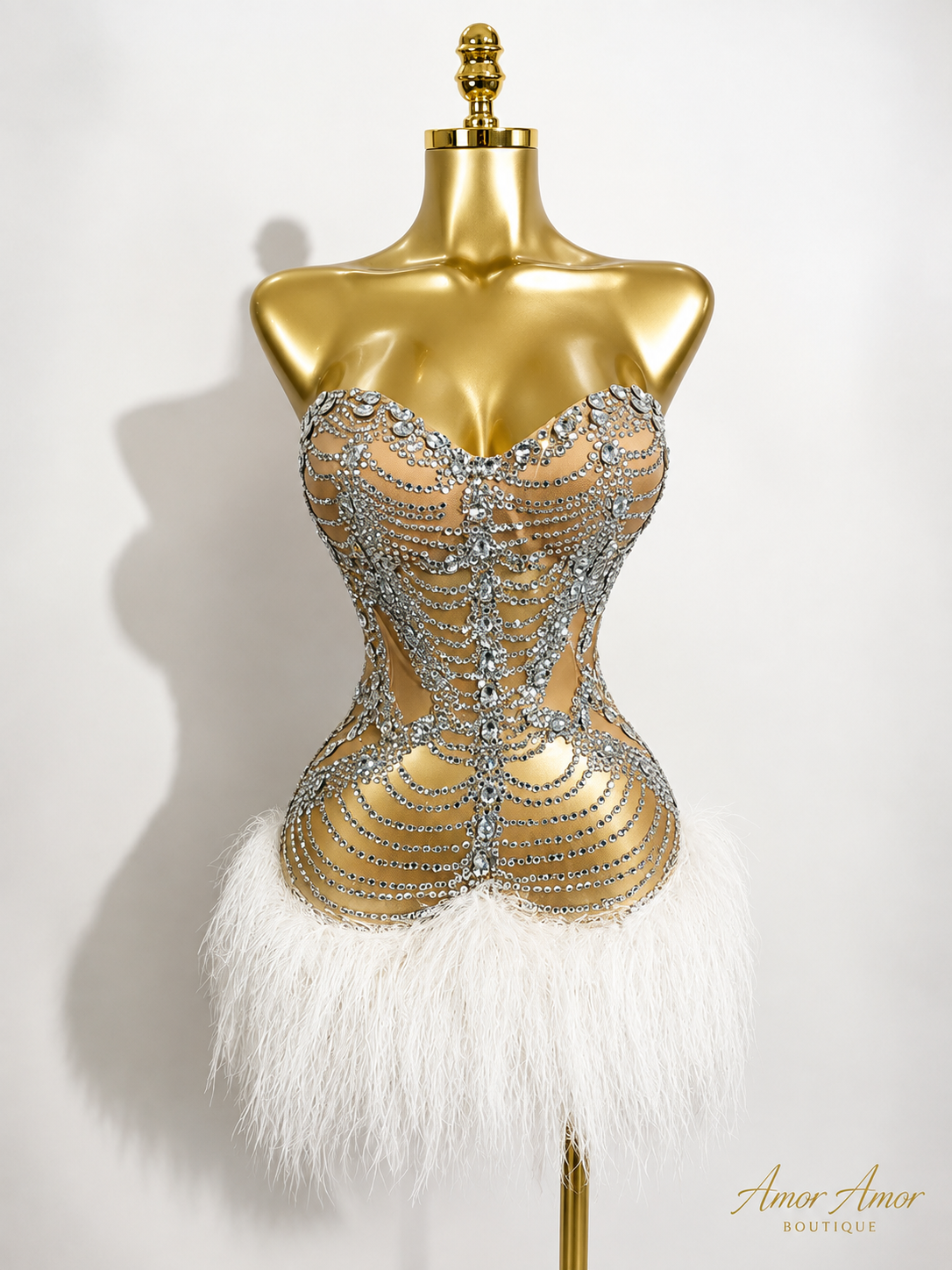 Vestido Corset Élite Crystal