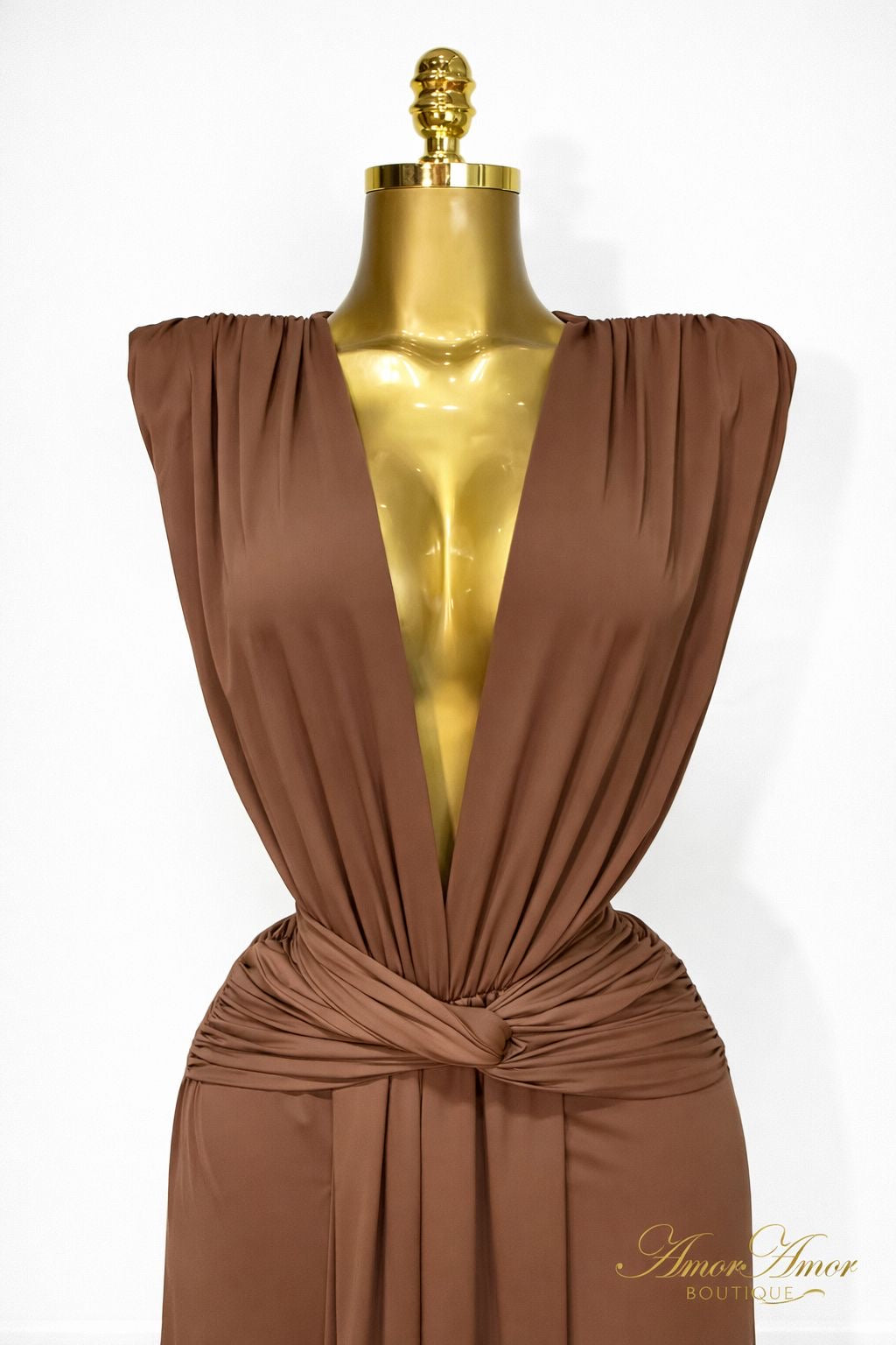 Vestido Mocha Divine