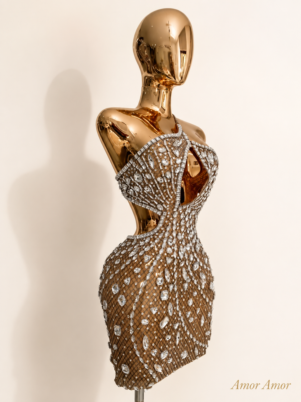 VESTIDO CORAZÓN RUBÍ
