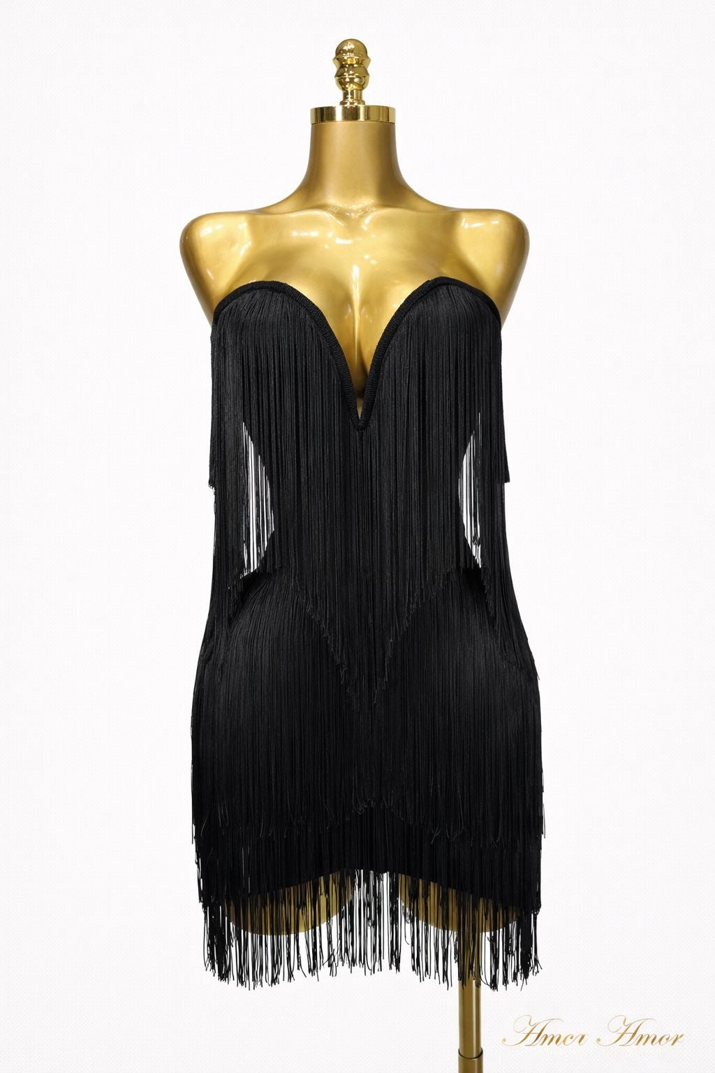 Bandaje vestido flecos
