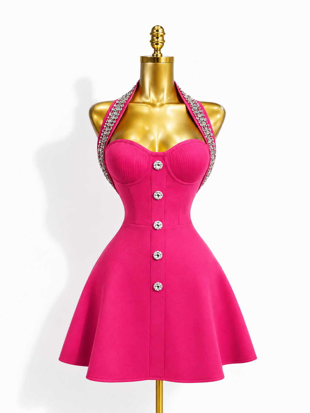 Vestido Rosé Glam