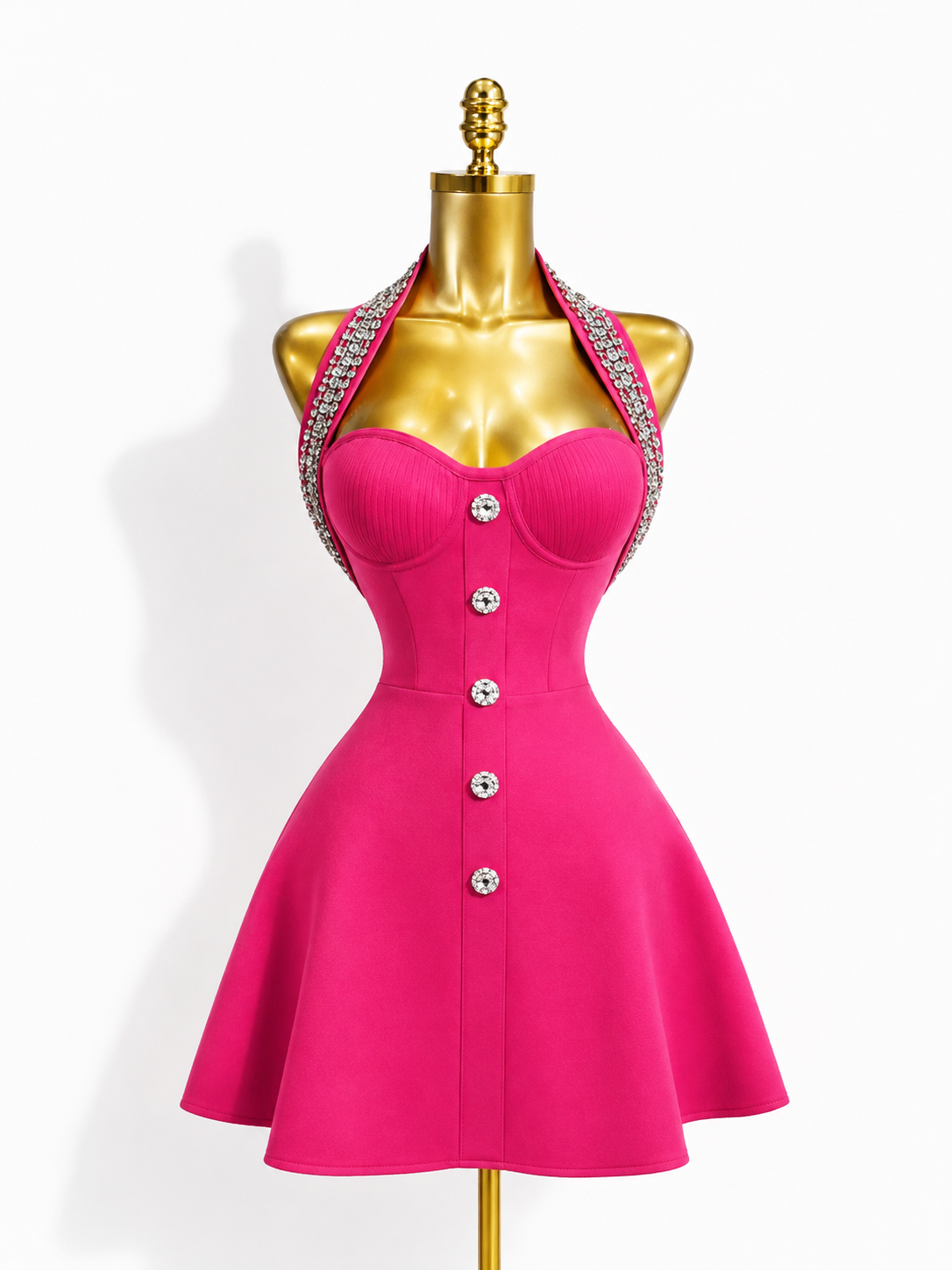 Vestido Rosé Glam